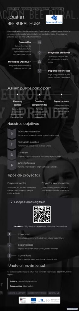 Infografía Bee Rural Hub